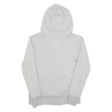ADIDAS Womens Grey Hoodie Full Zip UK 8