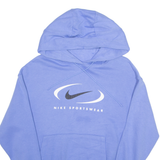 NIKE SPORTSWEAR Oversized Womens Blue Hoodie M