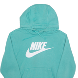 NIKE Oversized Mens Blue Hoodie S