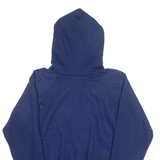 ADIDAS Womens Blue Hoodie 90s USA L