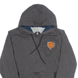 NFL Fleece Lined Chicago Bears Mens Grey Hoodie Full Zip USA M