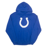 NFL Indianapolis Colts Mens Blue Hoodie USA M