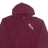 RUSSELL ATHLETIC PLL Baseball Mens Maroon Hoodie USA XL
