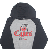 RUSSELL ATHLETIC MS CANES ELITE Mens Grey Hoodie USA M