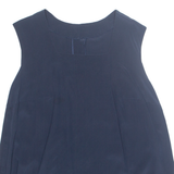 Womens Top Blue Sleeveless L