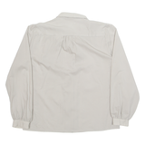 MOTIFS Womens Shirt Grey Collared Long Sleeve UK 12