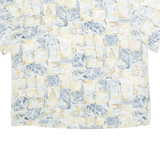 KATHY IKE Womens Printed Top Beige Floral L