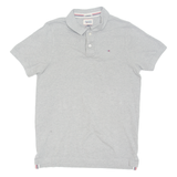 TOMMY HILFIGER Mens Polo Shirt Grey L