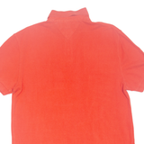 TOMMY HILFIGER Custom Fit Mens Polo Shirt Red L