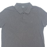 CALVIN KLEIN Mens Polo Shirt Grey M