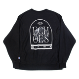 CHAMPION REVERSE WEAVE Mens Sweatshirt Black XL