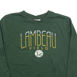 CHAMPION Lambeau Field Womens Sweatshirt Green USA L