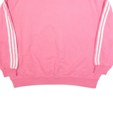ADIDAS Womens Sweatshirt Pink UK 8