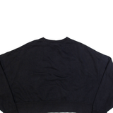 NIKE Womens Sweatshirt Black L