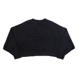 NIKE Womens Sweatshirt Black L