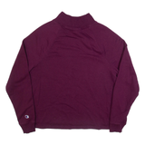CHAMPION Womens Sweatshirt Purple L