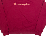 CHAMPION Mens Sweatshirt Red S
