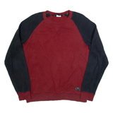 NIKE Mens Sweatshirt Maroon S
