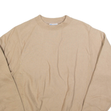 CHAMPION REVERSE WEAVE Mens Sweatshirt Beige XS