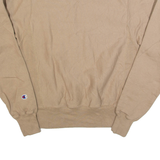 CHAMPION REVERSE WEAVE Mens Sweatshirt Beige XS