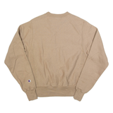 CHAMPION REVERSE WEAVE Mens Sweatshirt Beige XS