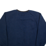 NIKE Mens Sweatshirt Blue V-Neck L