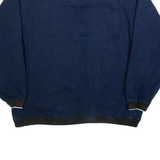 NIKE Mens Sweatshirt Blue V-Neck L