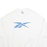 REEBOK Womens Sweatshirt White M
