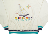 BERMUDA Mens Sweatshirt Cream L
