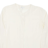 Womens Blouse Beige Long Sleeve L