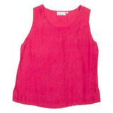 LAST SCENE Womens Vest Pink S