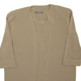 Womens Kimono Top Green Long Sleeve L