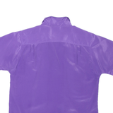 LINDSEY BLAKE Womens Shirt Purple Collared L