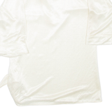 PODCAST Womens Blouse Beige V-Neck M