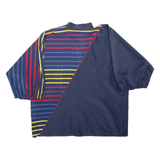 Womens Printed Top Black Long Sleeve Striped XL