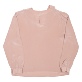 SPENGLER Womens Blouse Pink Long Sleeve L