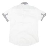 SAMURAI Womens Shirt White Collared XL