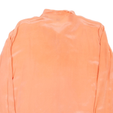 Womens Blouse Pink High Neck Long Sleeve L