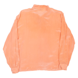 Womens Blouse Pink High Neck Long Sleeve L