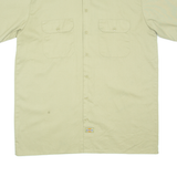 DICKIES Mens Plain Shirt Brown L