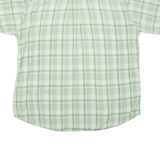 WOOLRICH Travel Outfitter Mens Flannel Shirt Green Check XL