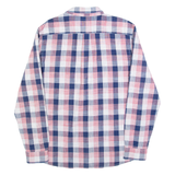 WRANGLER Mens Shirt Blue Plaid Long Sleeve L