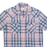 LEVI'S Mens Shirt Blue Plaid S