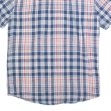LEVI'S Mens Shirt Blue Plaid S