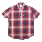 LEVI'S Mens Shirt Red Plaid M
