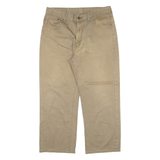 LEVI'S 751 Mens Trousers Green Regular Straight W34 L28