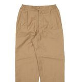 BOGNER Womens Knit Trousers Beige Relaxed Straight W26 L27