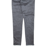 DIESEL Slandy-Zip Womens Trousers Black Relaxed Skinny W27 L27