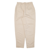 Womens Trousers Beige Relaxed Tapered W27 L29