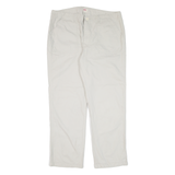 LEVI'S Mens Trousers Grey Regular Straight W36 L28
